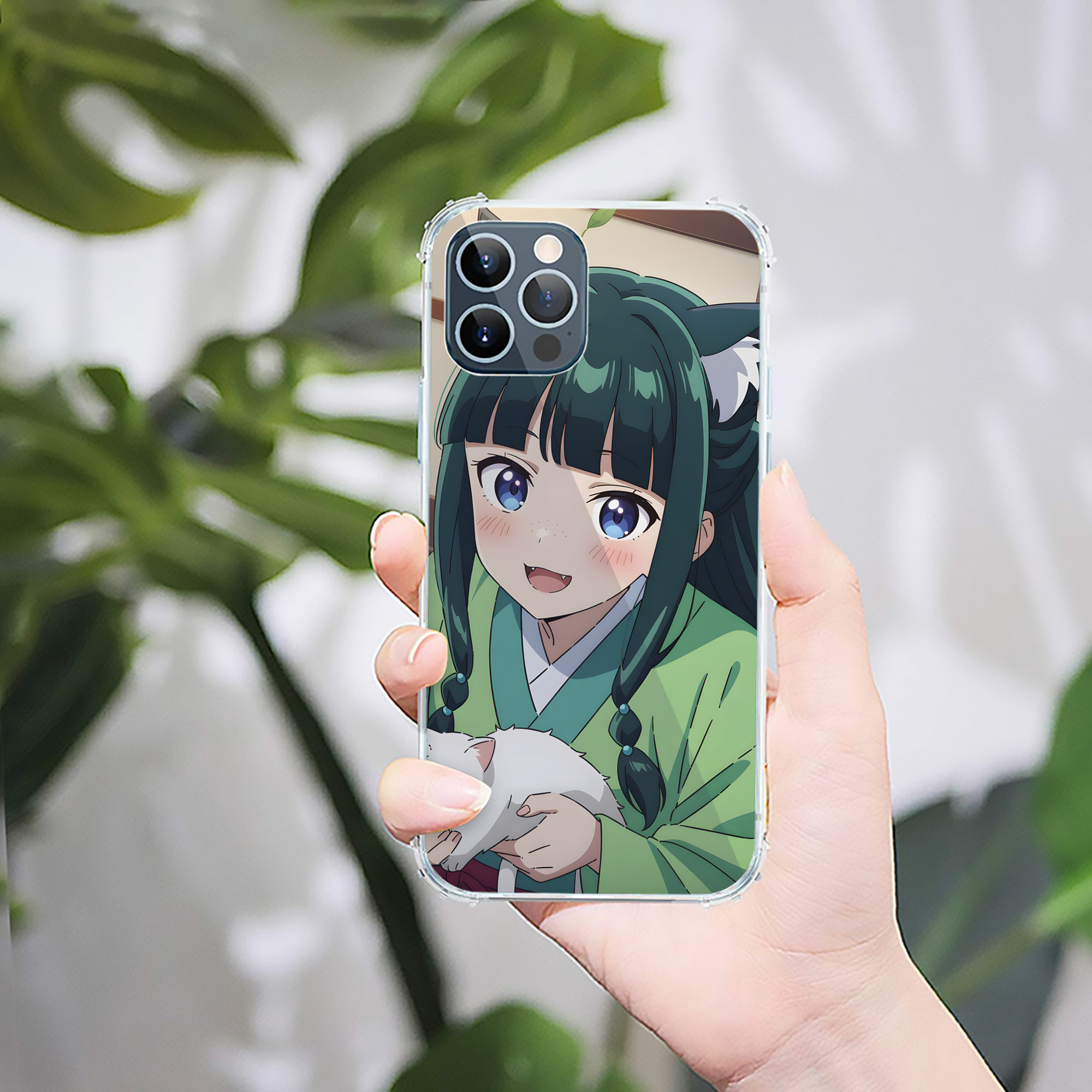 （画像用） 薬屋のひとりごと The Apothecary Diaries 【iPhone 12シリーズ対応】透明スマホケース（クリアソフトケース）